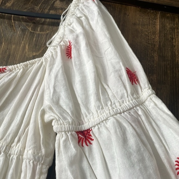 FREE PEOPLE Floral Embroidery Sun Midi Dress - Picture 11 of 11